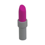 Lego Lipstick with Light Bluish Gray Handle / Magenta