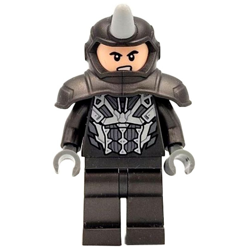 Lego Rhino, Light Bluish Gray Horn