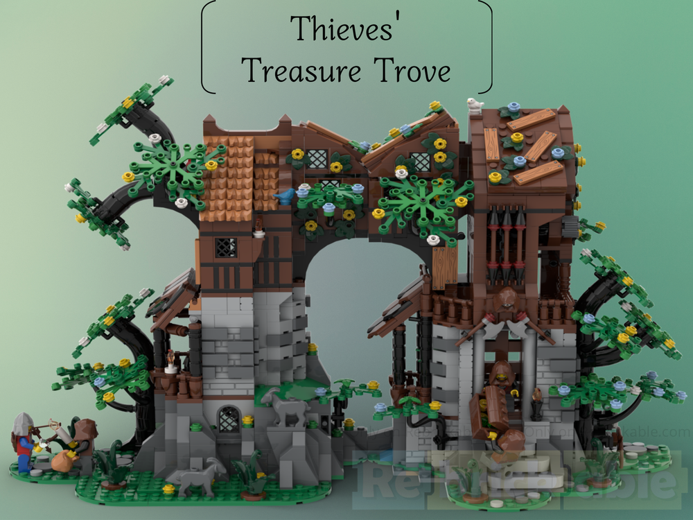 Lego Wolf's Treasure trove