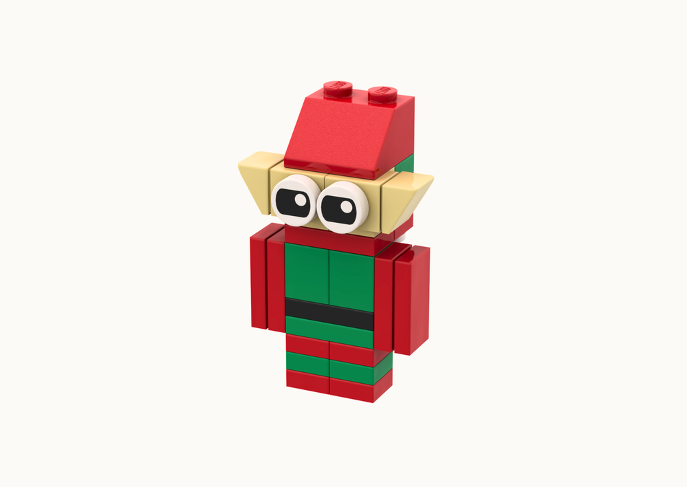 Lego Grumpy Tired Elf - Advent Calendar Day 15