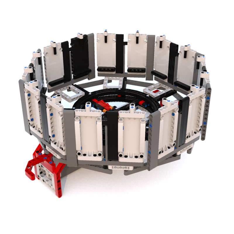 Lego Zoetrope - 42082 C Model Building Instructions
