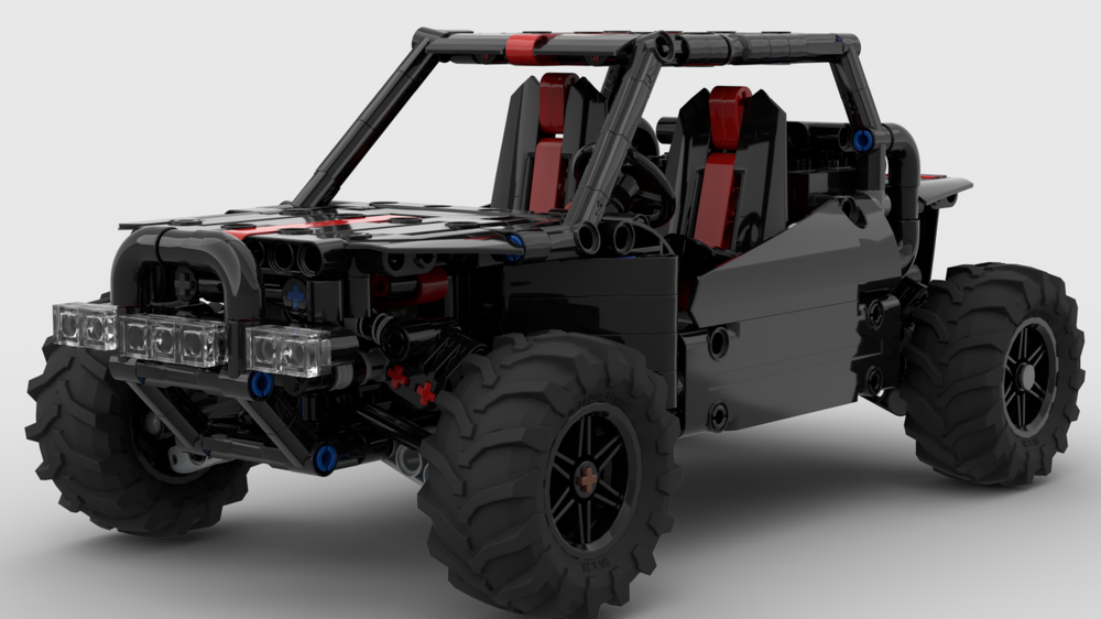 Lego Black And Red Buggy