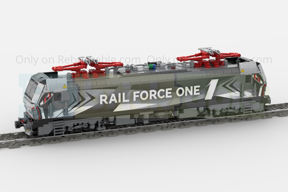 Lego Electric Locomotive BR193 Vectron Rail Force One “Shark”