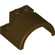 Lego Wheel Arch 4 x 3 x 1 2/3 / Dark Brown