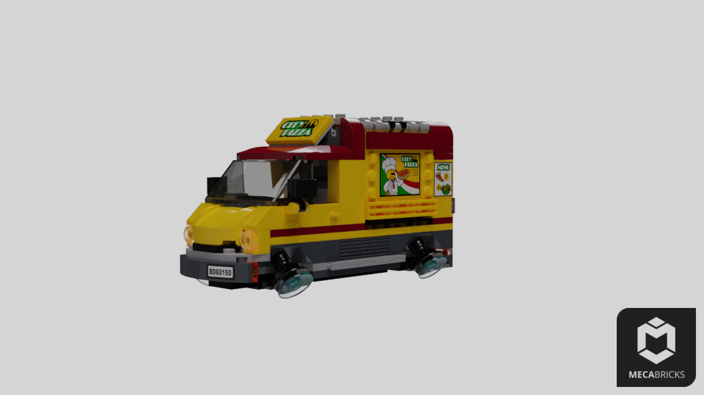 Lego 60150 Pizza Hovervan