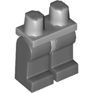 Lego Hips and Dark Bluish Gray Legs / Light Bluish Gray