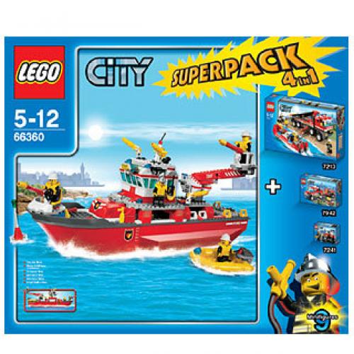 Lego City Super Pack 4 in 1