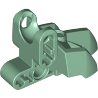 Lego Large Figure Foot, with Ball Socket 3 x 5 x 2 / Sand Green