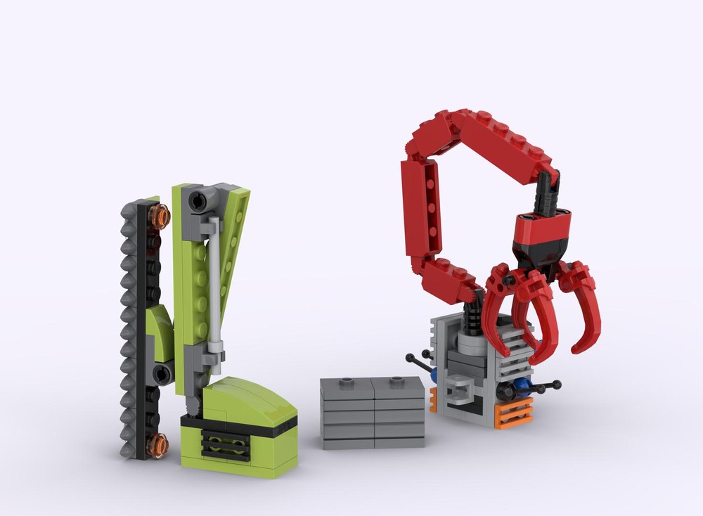 Lego Tractor Attachment Kit