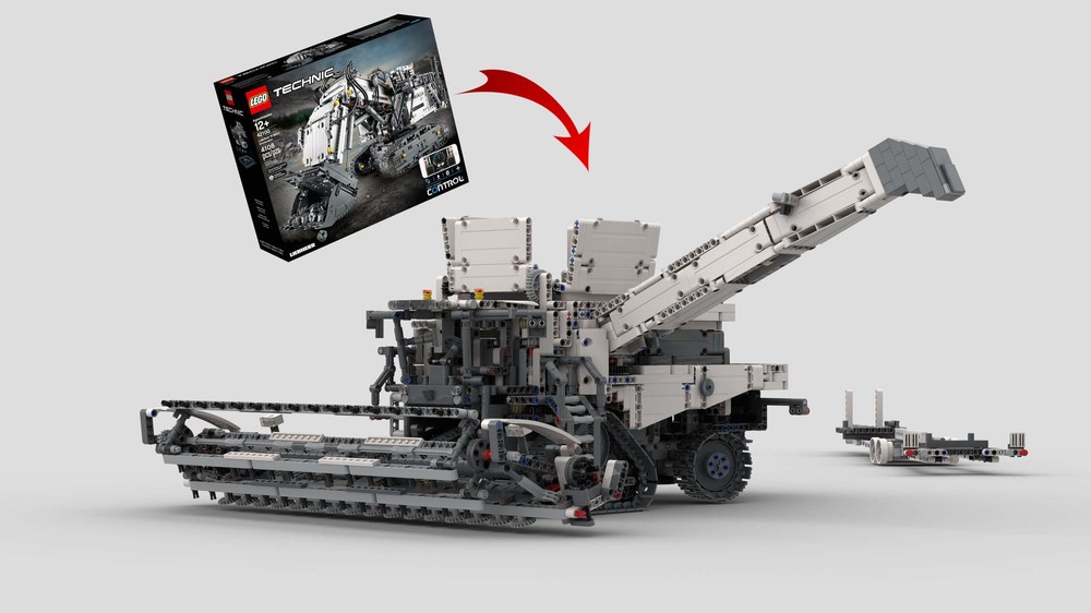 Lego 42100 C-Model: Combine Harvester