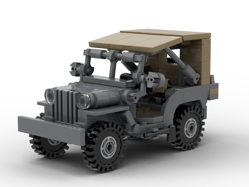 Lego Jeep Willys MB / WW2