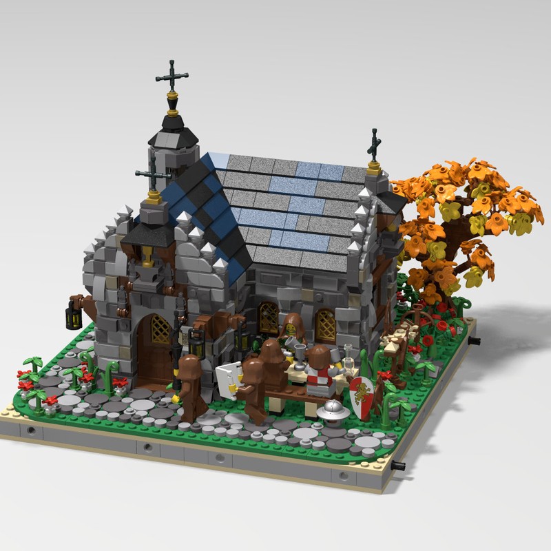 Lego Medieval chapel