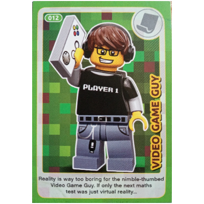 Lego Trading Card, Create the World Incredible Inventions - Video Game Guy