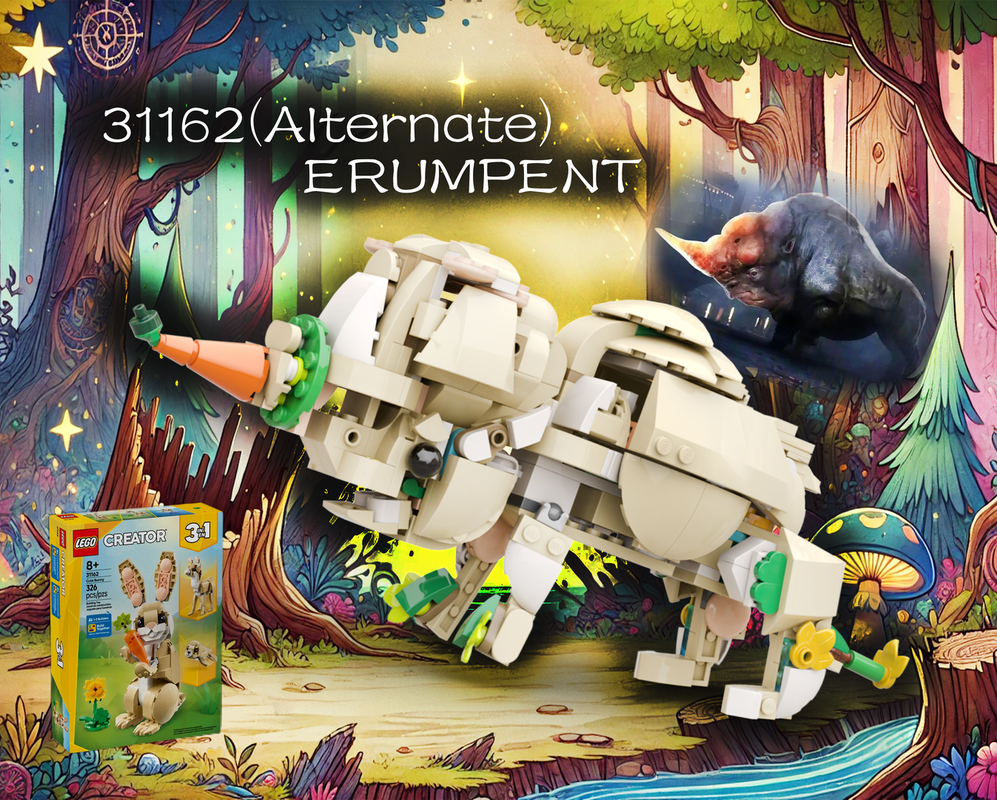 Lego 31162-erumpent(alternate)