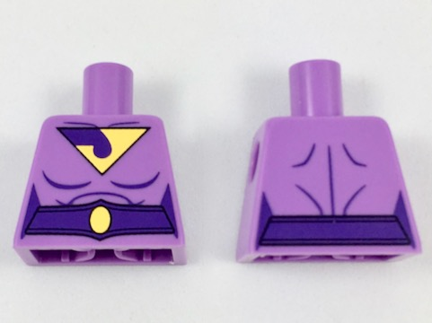 Lego Torso Female, Wonder Twin Jayna Pattern