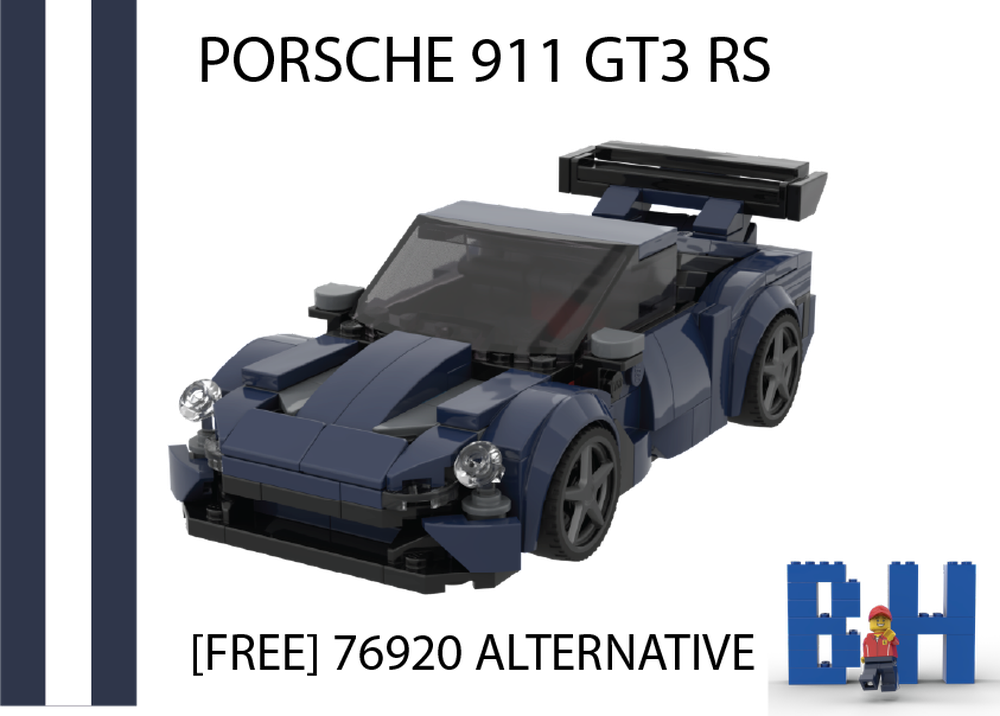 Lego [FREE] 76920 Alternative -- Porsche GT3 RS