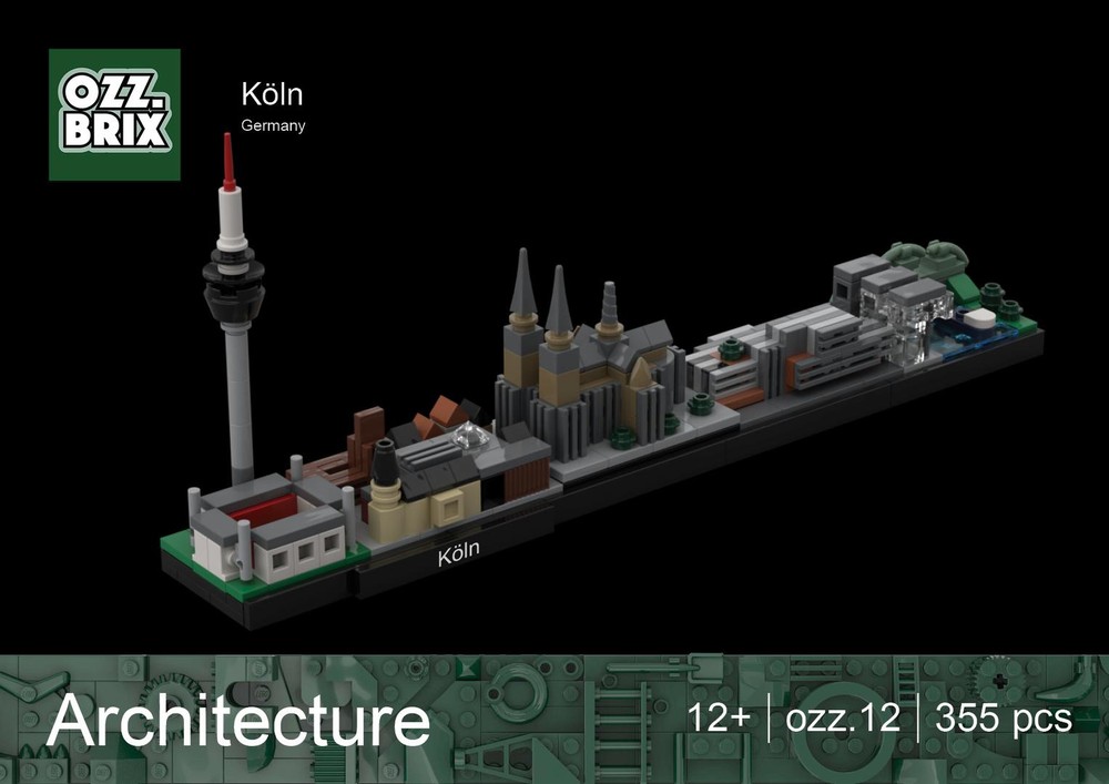 Lego Köln (Cologne) / Skyline-Architecture