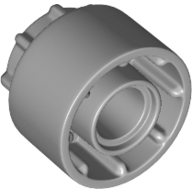 Lego Technic Driving Ring Extension, 8 Ridges / Light Bluish Gray
