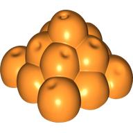 Lego Duplo Food Fruit Pyramid / Orange