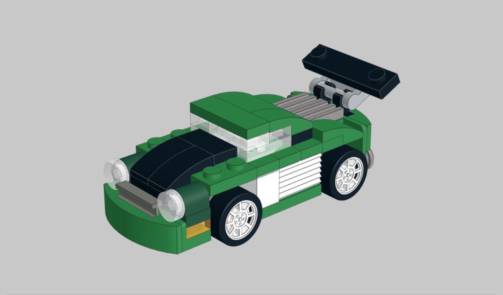 Lego 31055-1 A-model - Green/Dark Green