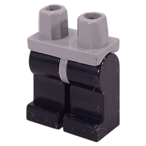 Lego Hips and Black Legs / Light Gray