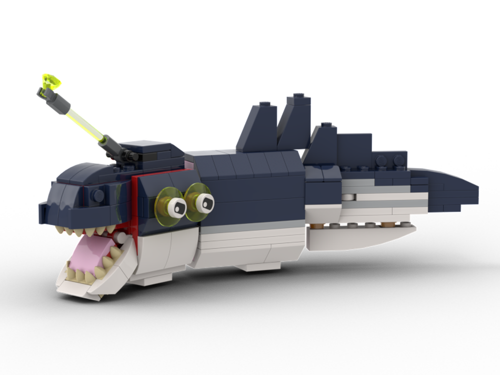 Lego Biter 31088x2 Deep Sea Creatures alternate build MOC
