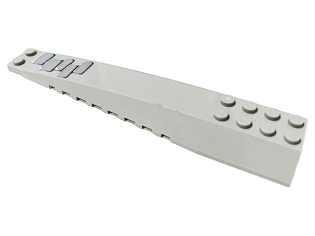 Lego Wedge 16 x 4 Triple Curved with Reinforcements with Bricks Pattern 1 (Sticker) - Set 71040