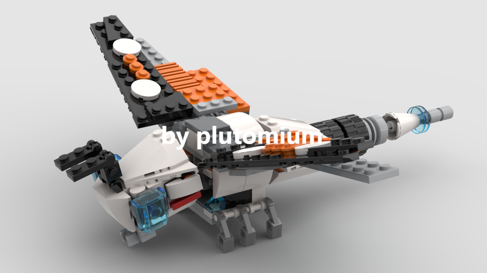 Lego Mothra (LEGO 31034 Alternate)