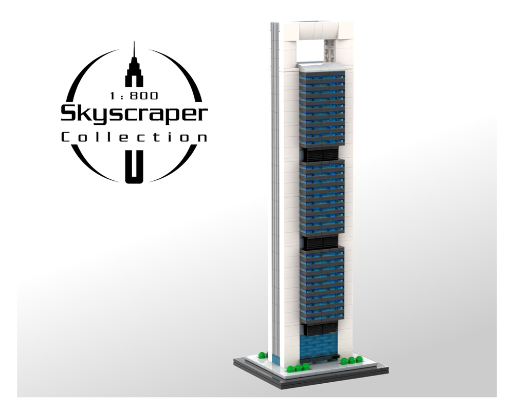 Lego Torre Cepsa 1:800 Scale (Cepsa Tower)