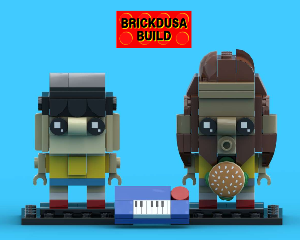 Lego Gene & "Beefsquatch" - Bob's Burgers