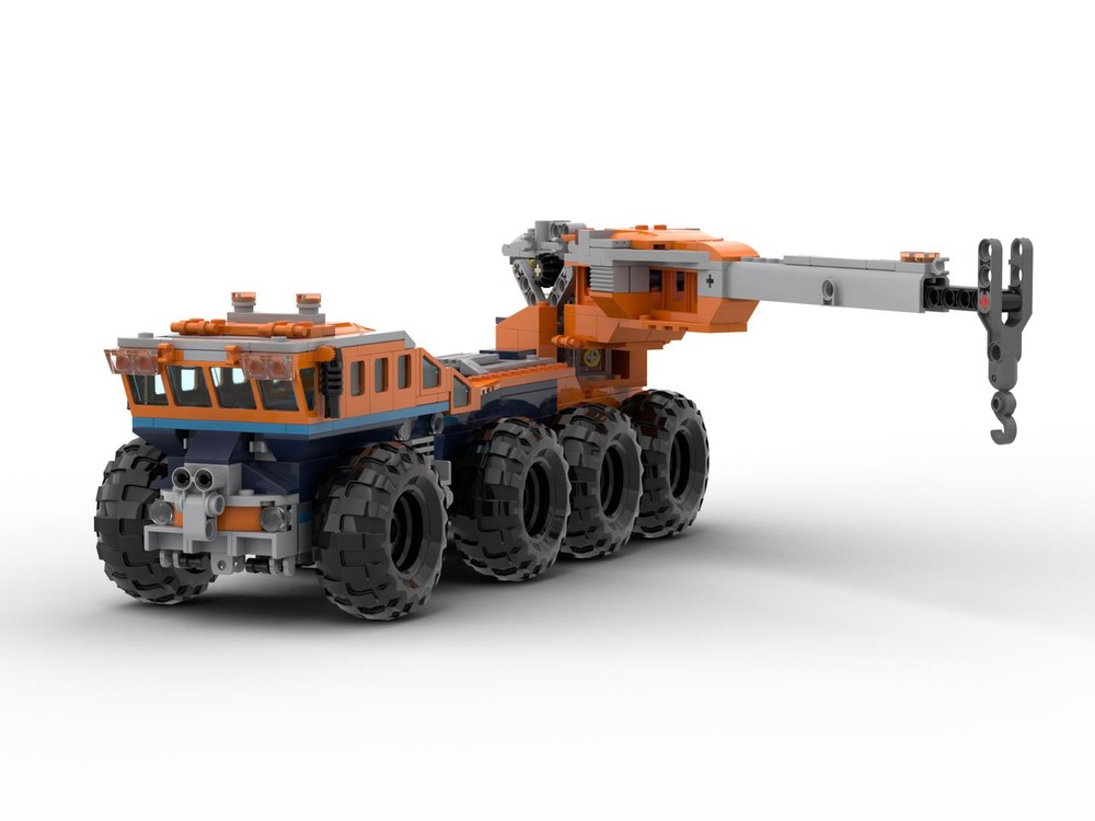 Lego 60195 Alt Build - Heavy Mobile Crane