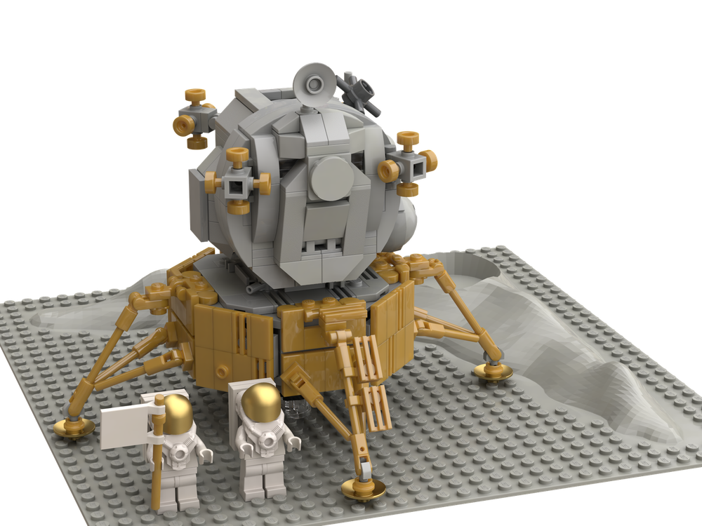 Lego Apollo 11 Moonlander