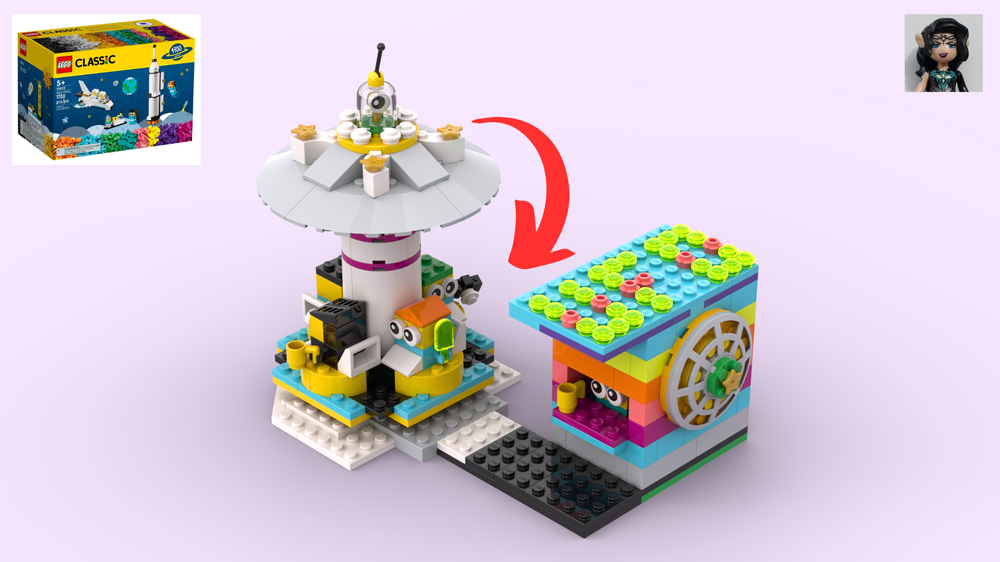 Lego 11022 Carousel UFO