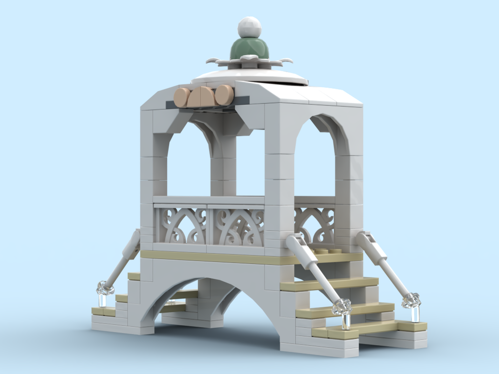 Lego Pond Bridge