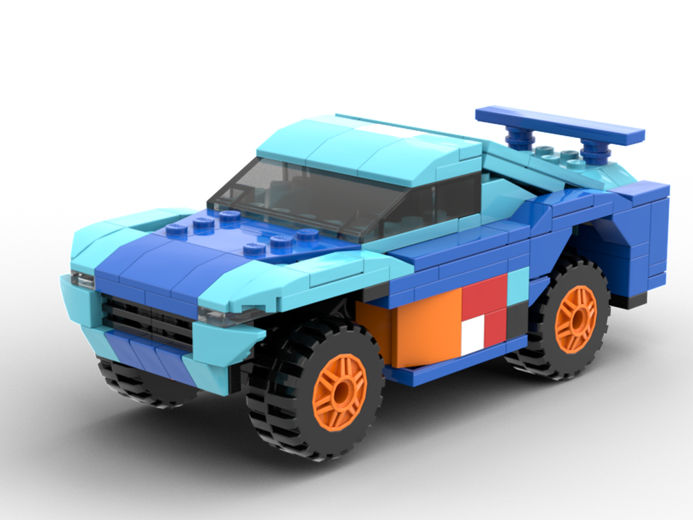 Lego Coronel dakar team rally car 2022