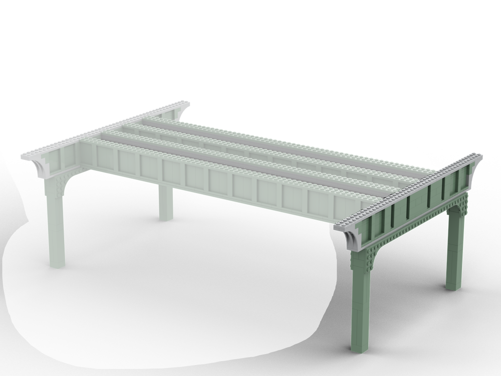 Lego Boettner series: L Pillar type 2 - size "Platform"