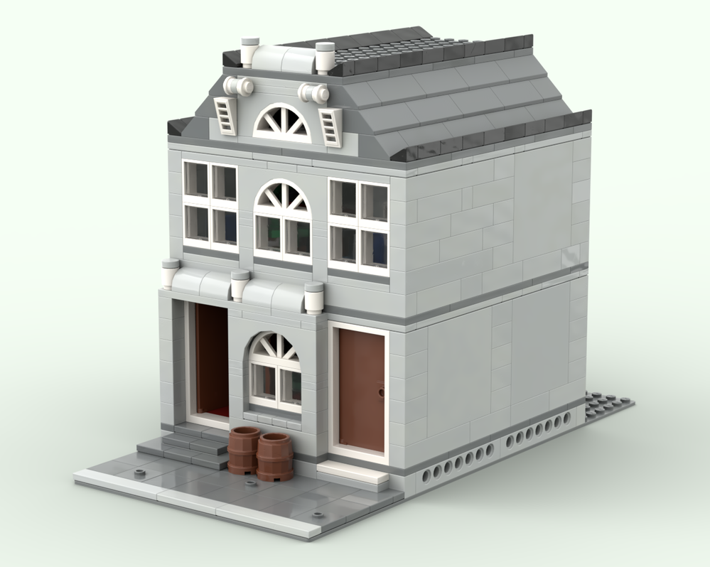 Lego Wine shop and apartment