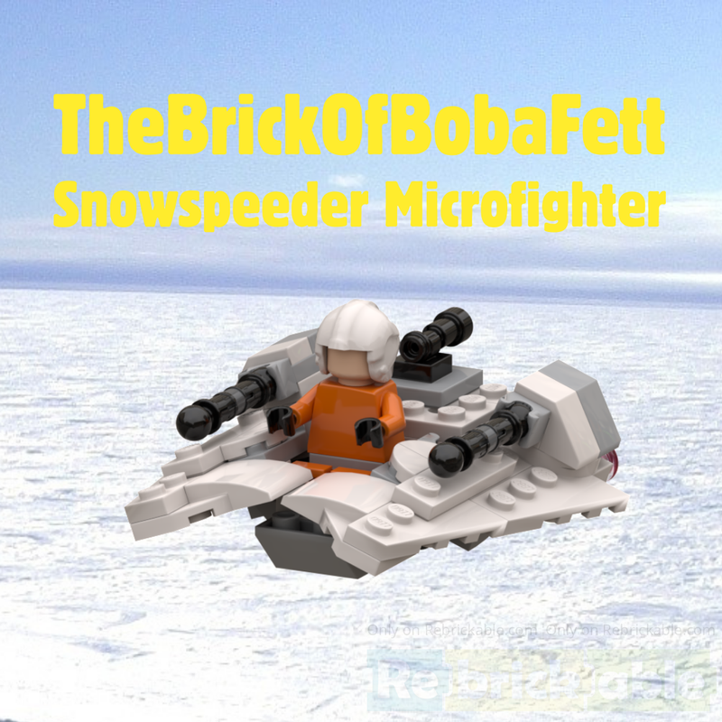 Lego 75390 Snowspeeder microfighter