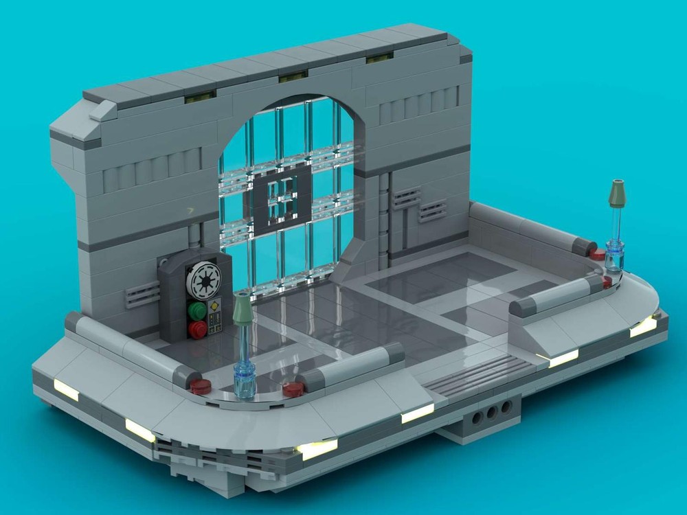 Lego Kamino entrance