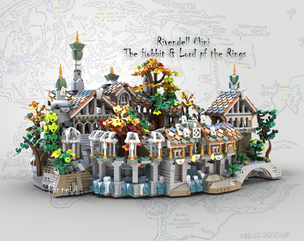 Lego Rivendell Mini Twilight Valley