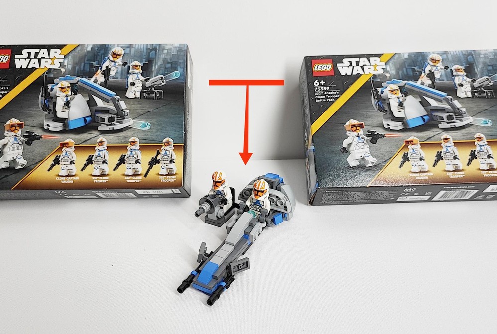 Lego 75359 Barc speeder - Alternate Build 2 in 1 with command post
