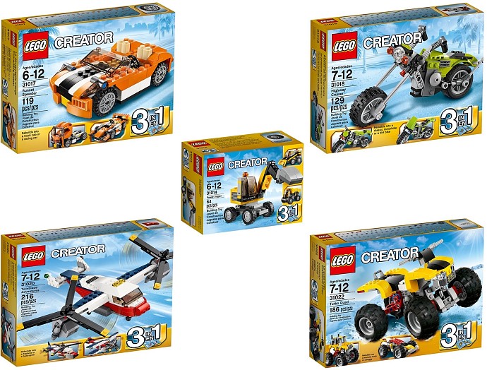Lego 3-in-1 Collection