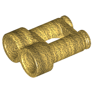 Lego Equipment Binoculars / Pearl Gold