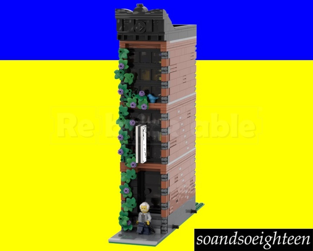 Lego Art Gallery Modular Building