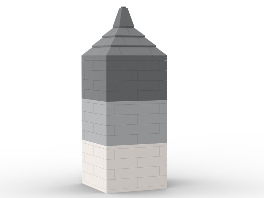 Lego White and Grey House