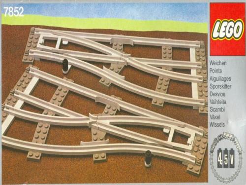 Lego Left and Right Points Manual Gray 4.5v