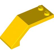 Lego Windscreen 5 x 2 x 1 2/3 / Yellow