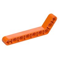 Lego Technic Beam 1 x 9 Bent (7 - 3) Thick / Orange