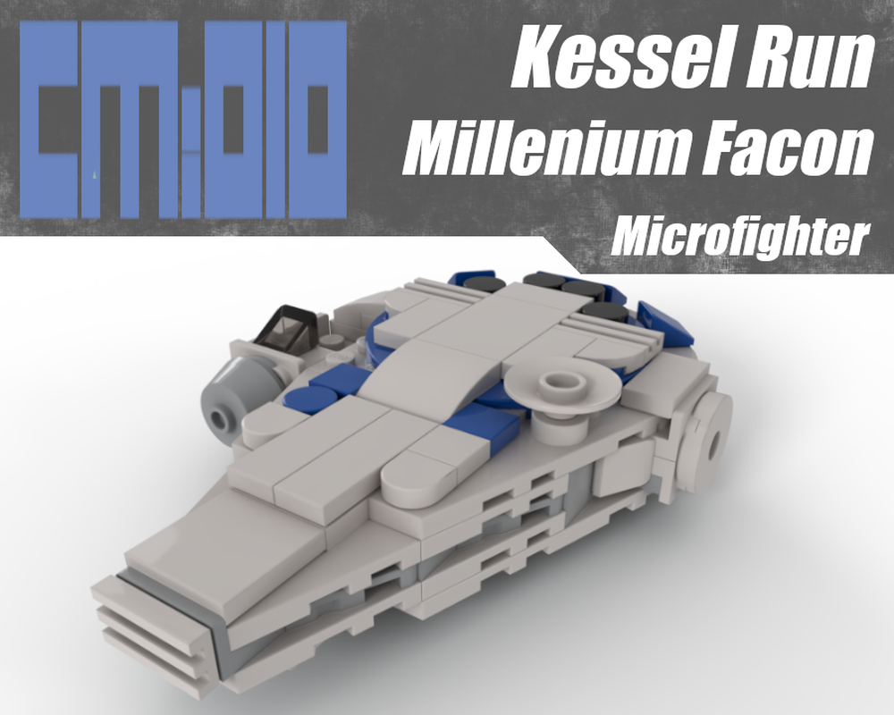 Lego Kessel Run Falcon Microfighter