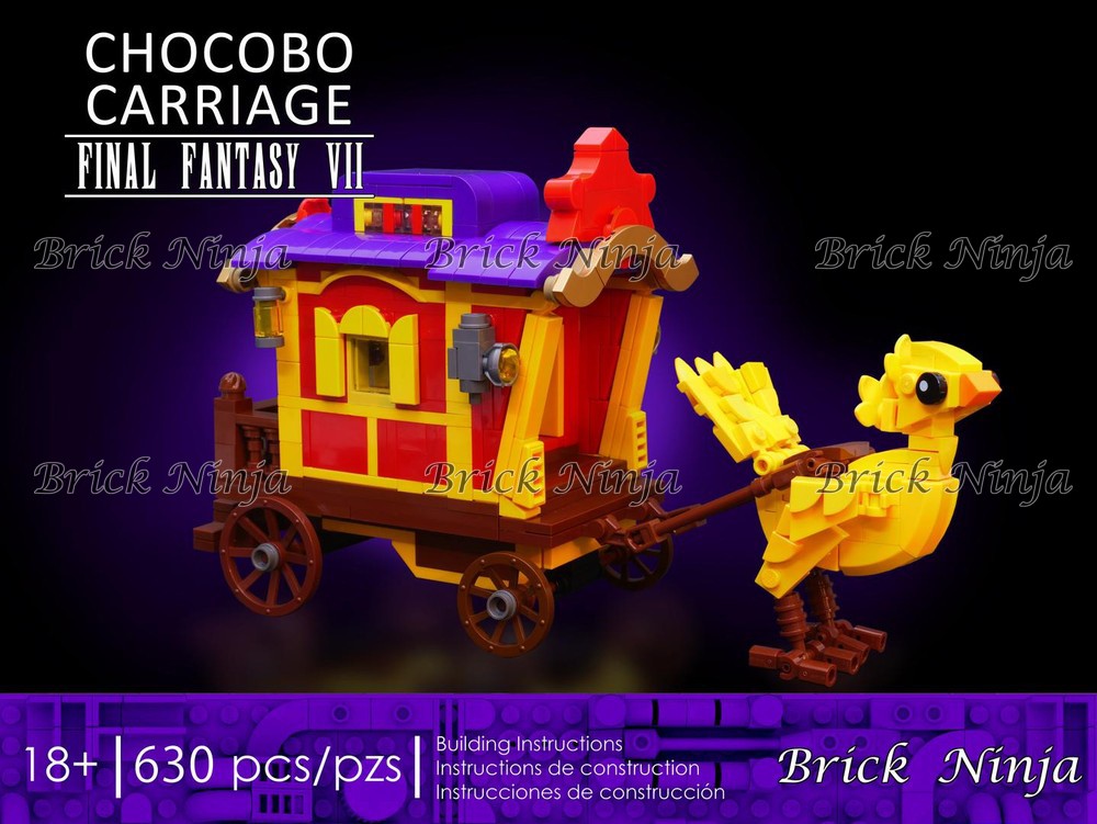 Lego Final Fantasy VII Chocobo Carriage